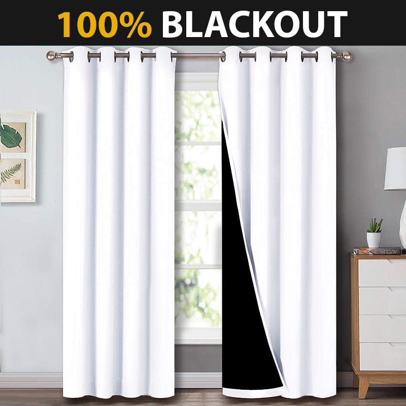 Intimity – Rideau Occultant Phonique Blanc