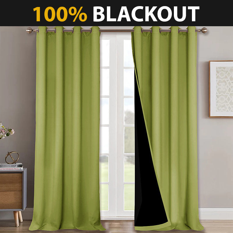 Intimity Rideaux Thermiques Vert Pomme