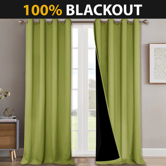 Intimity Rideaux Thermiques Vert Pomme