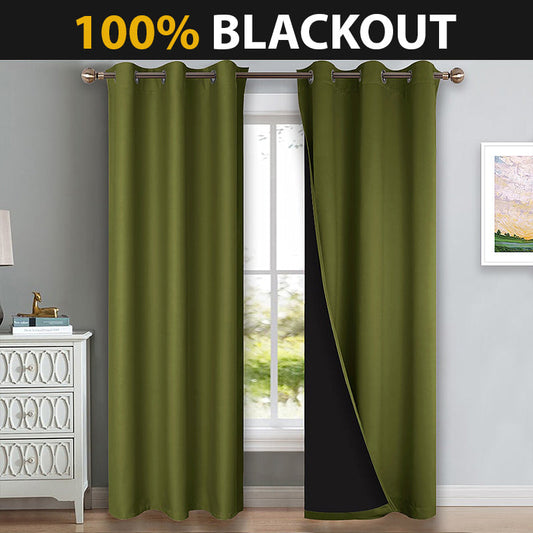 Intimity Rideau Phonique Vert Olive