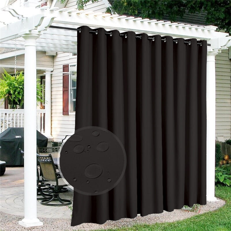 Rideau Extérieur Atono Noir — Collection Signature