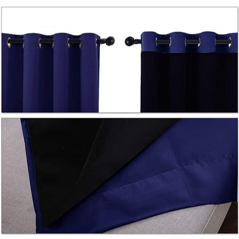 Rideau Thermique Light Bleu-Violet