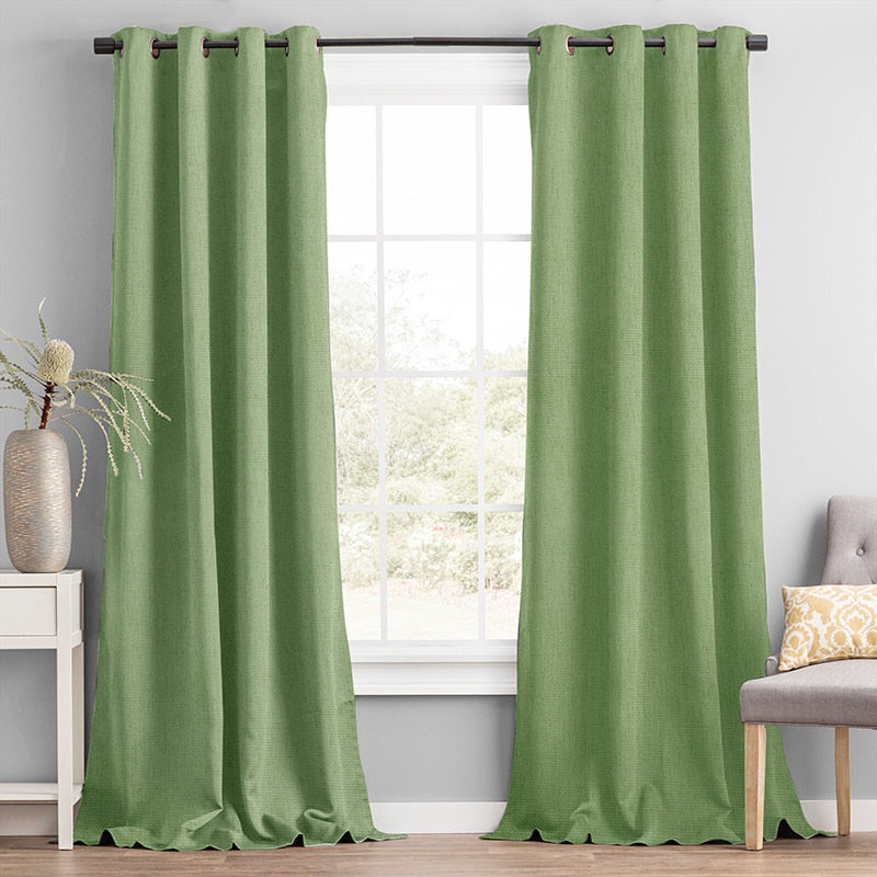 Rideau Occultant Green Couture