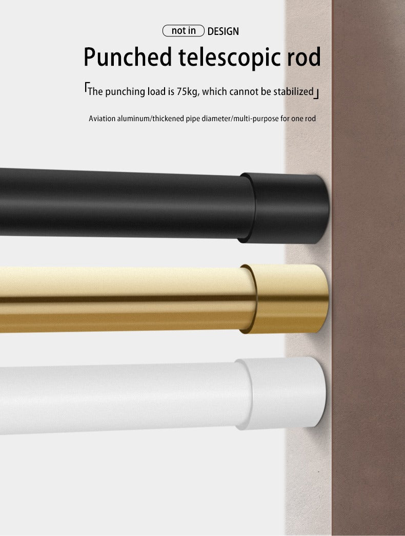 Tringle à rideaux télescopique CoutureLine