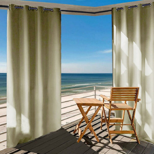 Karom Crème — Rideau Extérieur