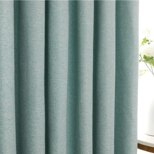 Vita Turquoise Rideau Semi-Occultant