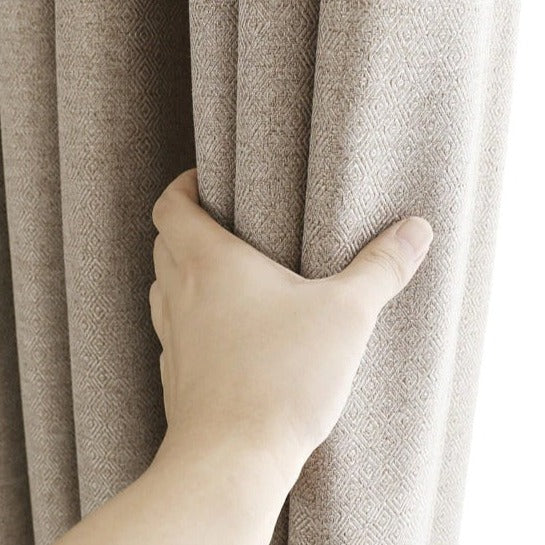 Rideau Vita - Beige Foncé