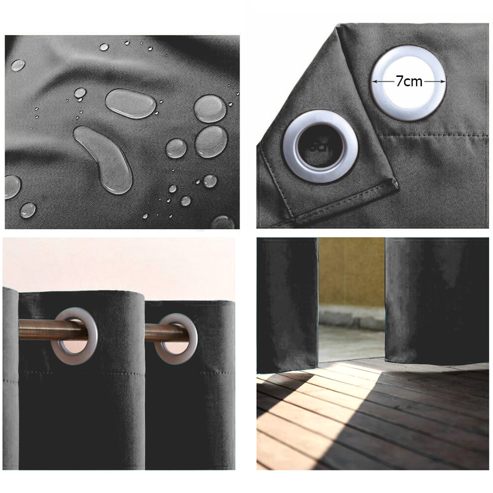 Rideau Extérieur Karom Gris - Version Signature