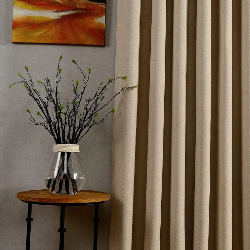 Rideau Occultant Tisto Beige – Édition Signature