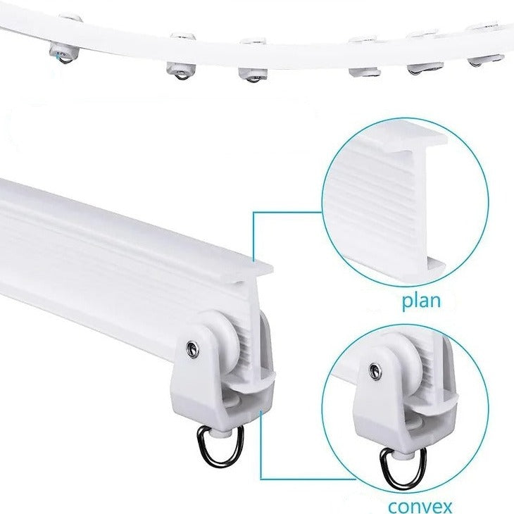 Rail Rideau Flexible par Easy