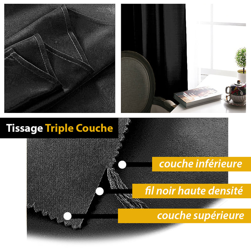 Joy Rideau Occultant Noir