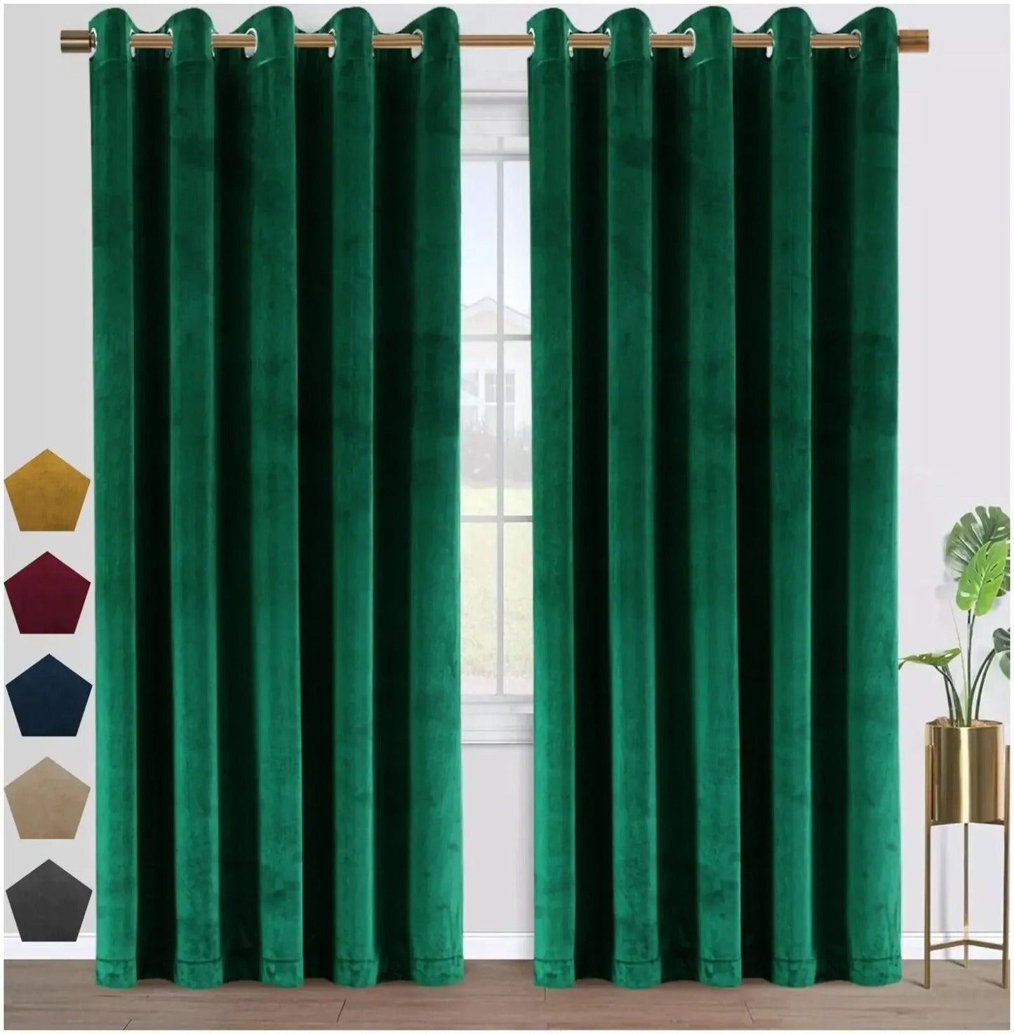 Cinto – Rideau Occultant Vert Émeraude