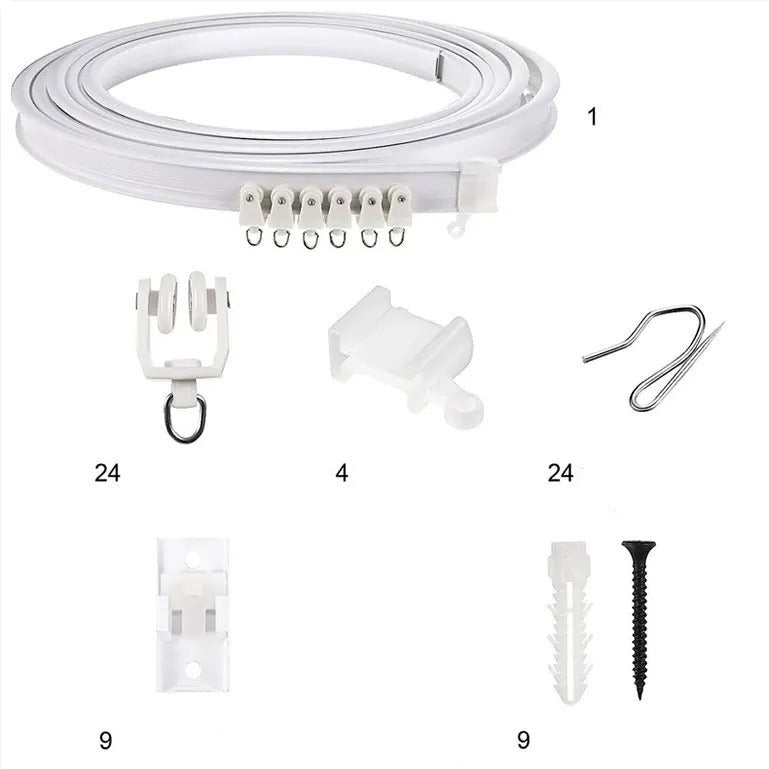 Rail Rideau Flexible par Easy