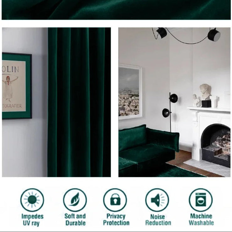 Cinto – Rideau Occultant Vert Émeraude