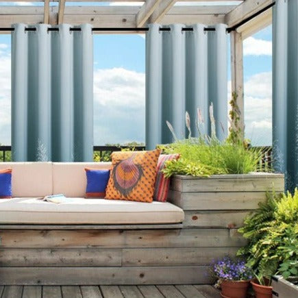 Liyuri Rideau Terrasse Vert