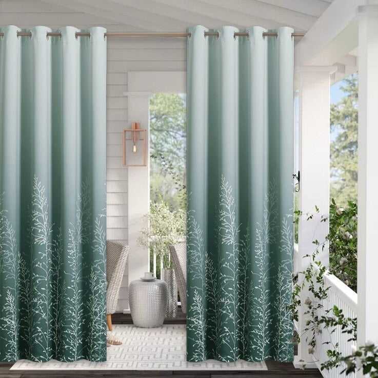 Liyuri Rideau Terrasse Vert