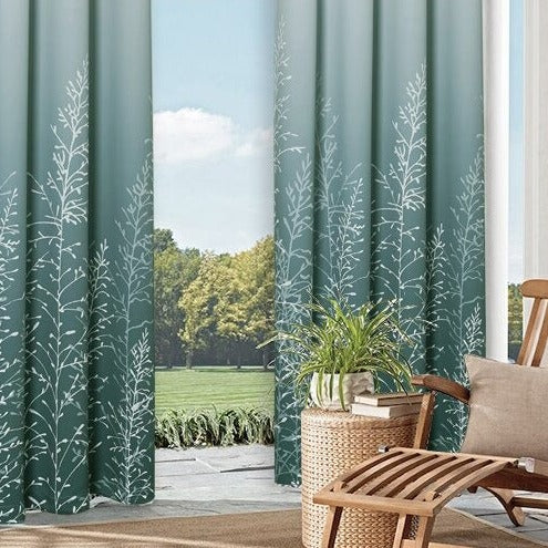 Liyuri Rideau Terrasse Vert