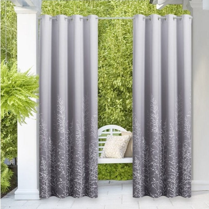 Rideau Terrasse Liyuri Gris — Élégance Outdoor