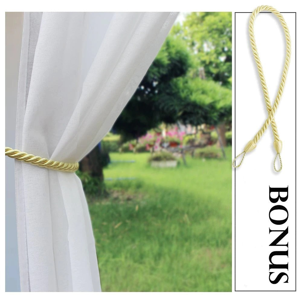 Rideau Extérieur Muscadier Couture