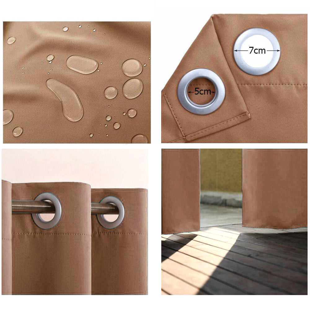 Karom Rideau Extérieur – Châtain