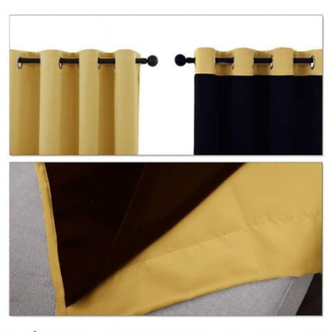 Rideau Thermique Light Moutarde Jaune