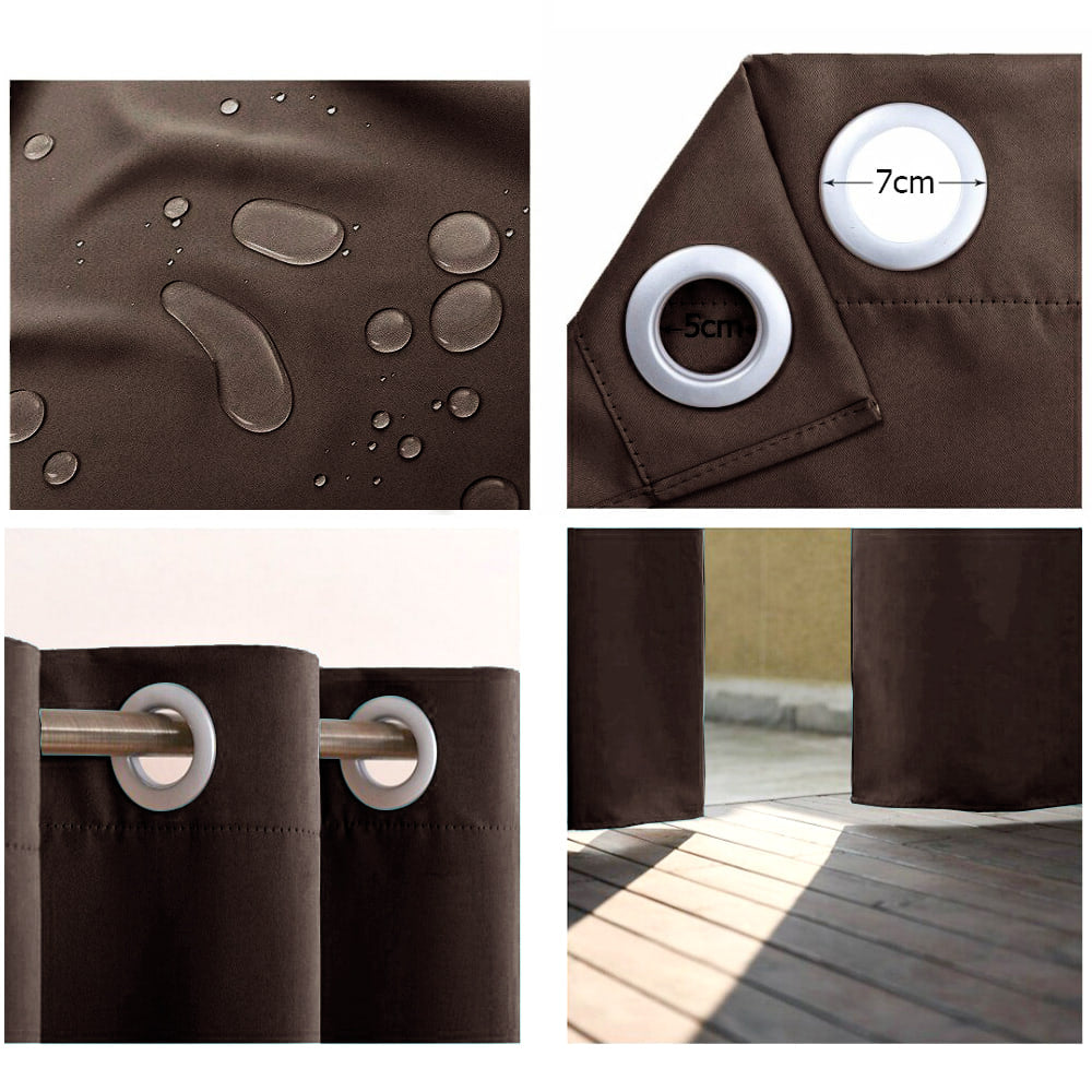 Karom Extérieur - Rideau Marron