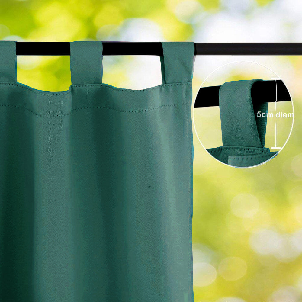 Karom: Rideau Extérieur Vert Canard