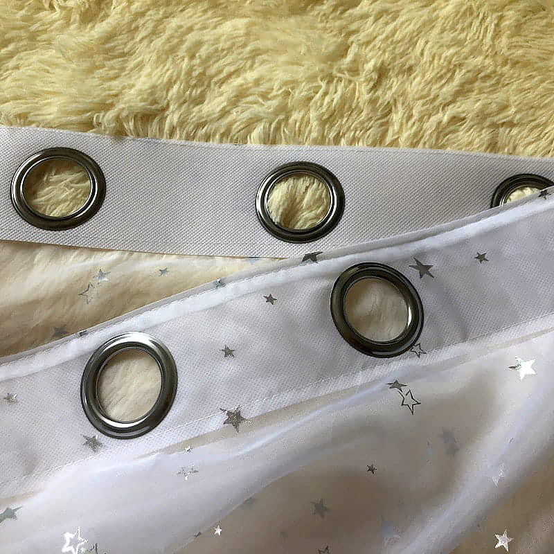 Étoiles d'Argent - Voilage Rideau