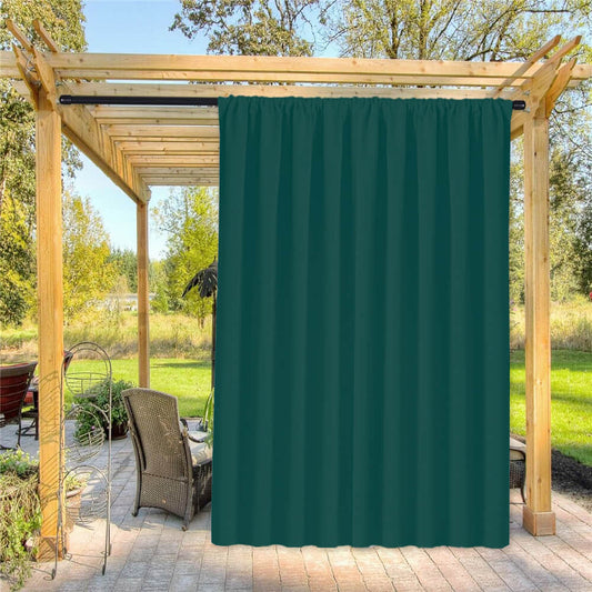 Odaki Rideau Extérieur Vert Canard