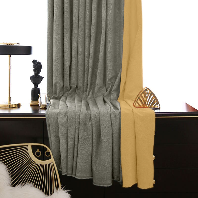 Rideau Occultant Cork Gris-Anthracite