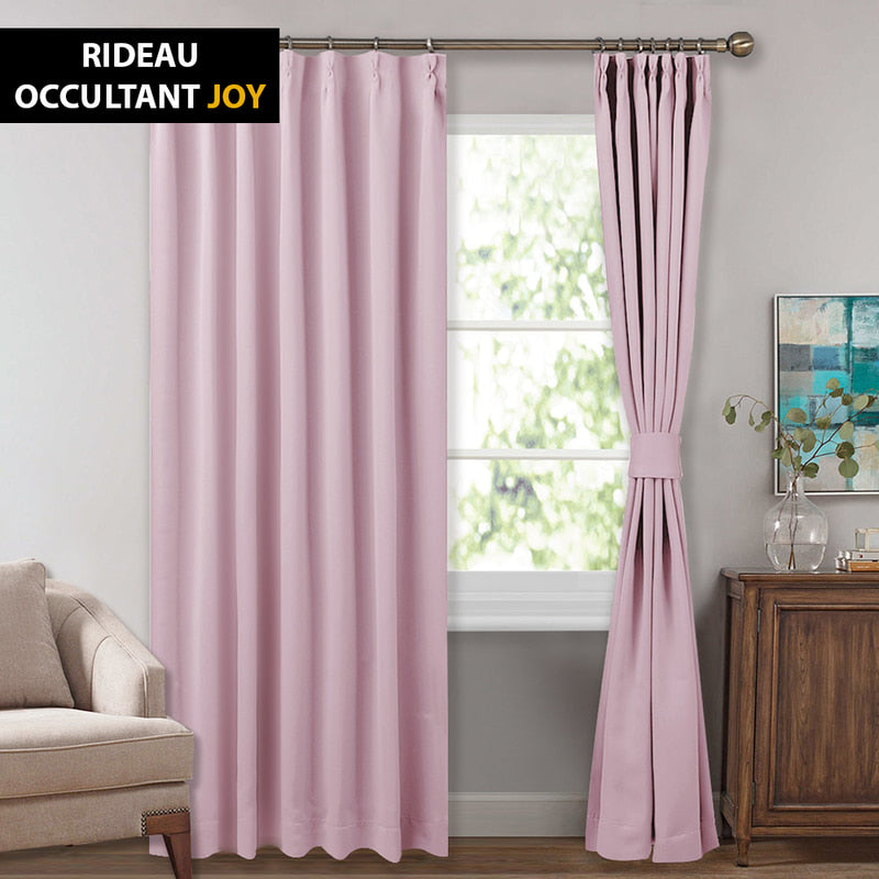 Joy Rideau Occultant Rose Pâle