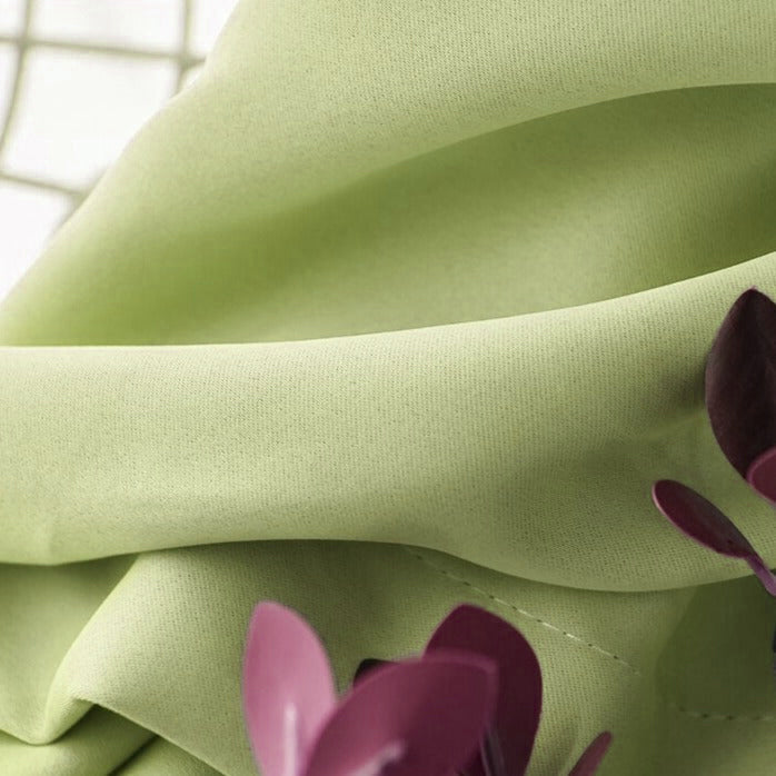 Rideau Occultant Inny Vert Couture