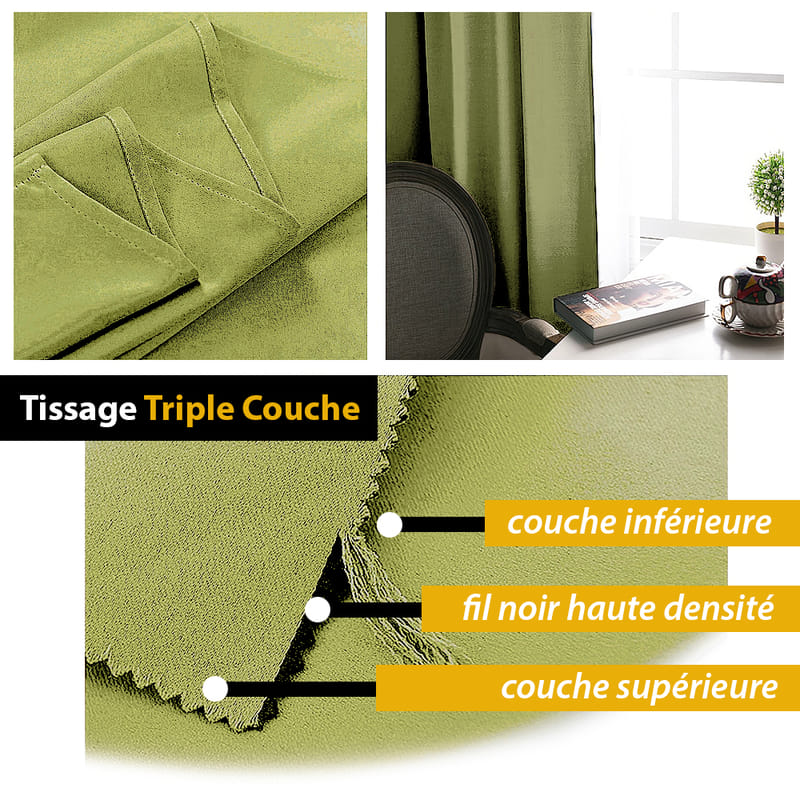 Joy — Rideau Occultant Vert Clair