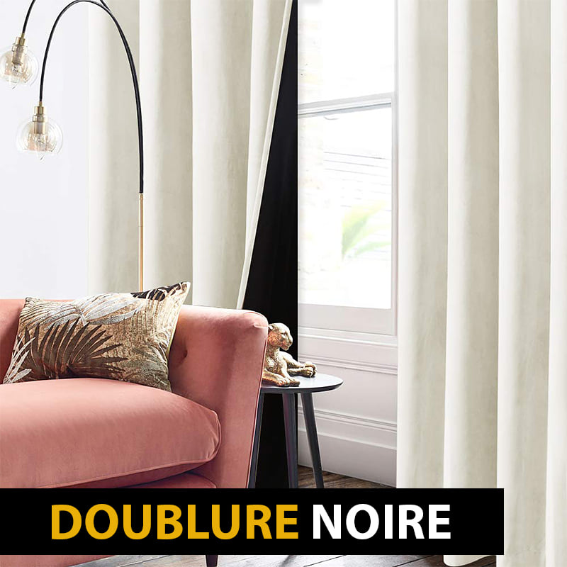 Velvetine Blanc — Rideau Thermique