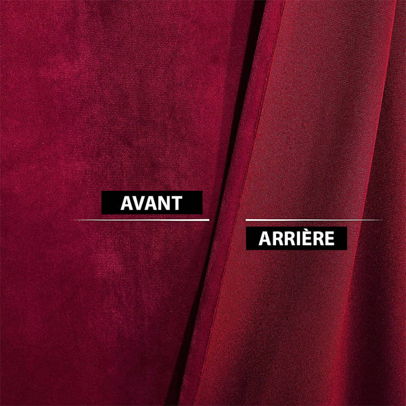 Rideau Anti-Chaleur Luxury Bordeaux – Édition Signature