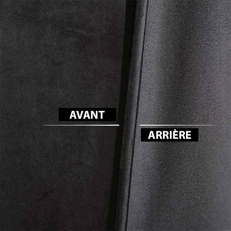 Rideau Thermique Luxe Noir