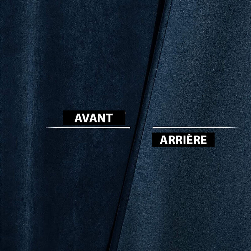 Rideau Luxe Bleu Nuit