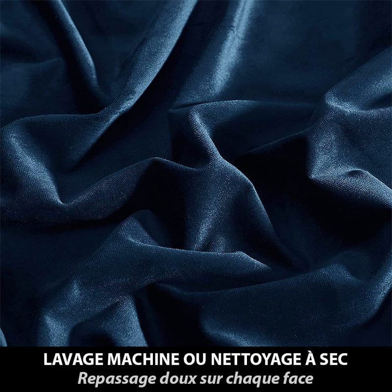 Rideau Luxe Bleu Nuit