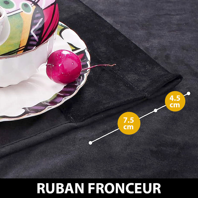 Rideau Thermique Luxe Noir