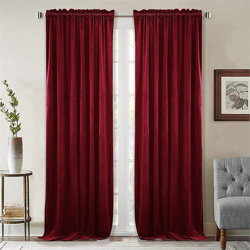 Rideau Anti-Chaleur Luxury Bordeaux – Édition Signature