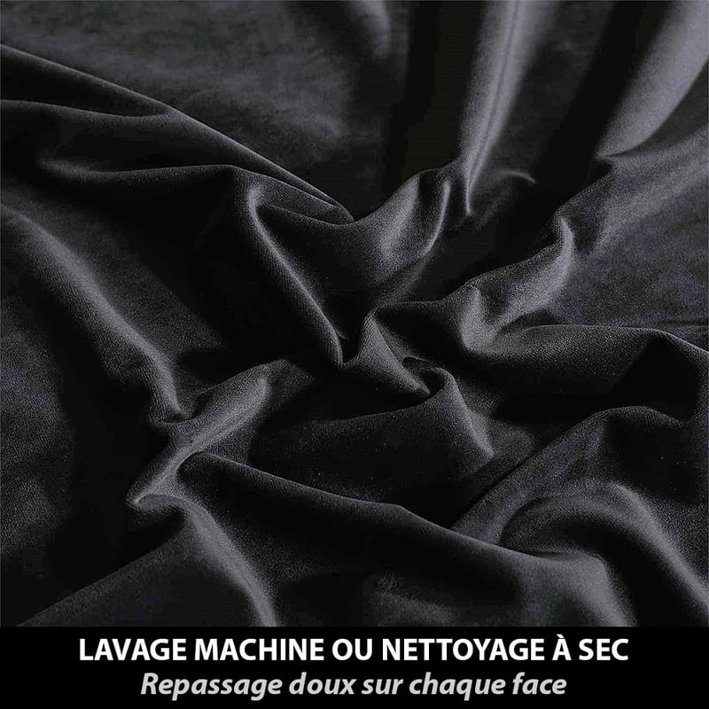 Rideau Thermique Luxe Noir