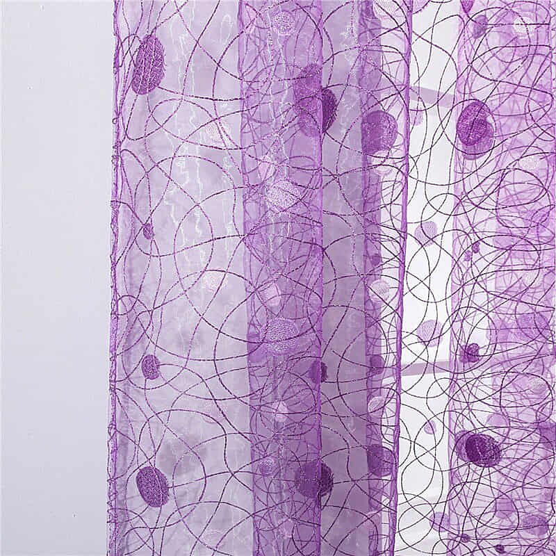 Parme Rideau Voilage Nids d'Oiseaux - Collection Signature