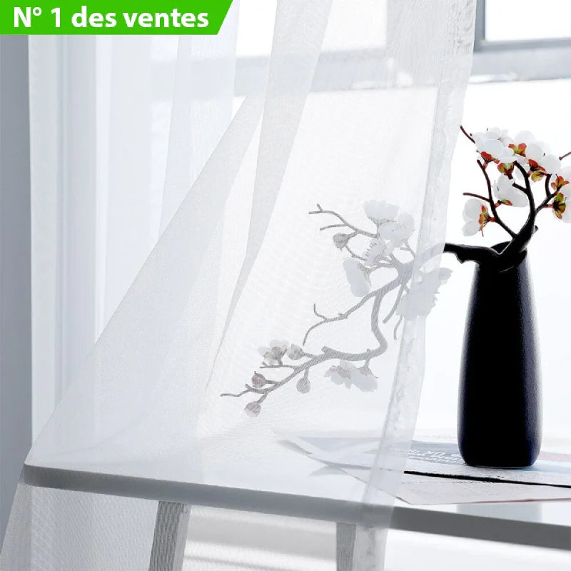 Liku Rideau Voilage 250 x 250 | Œillets 