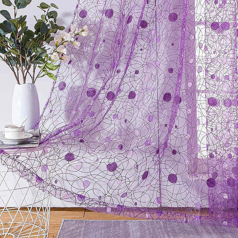 Parme Rideau Voilage Nids d'Oiseaux - Collection Signature