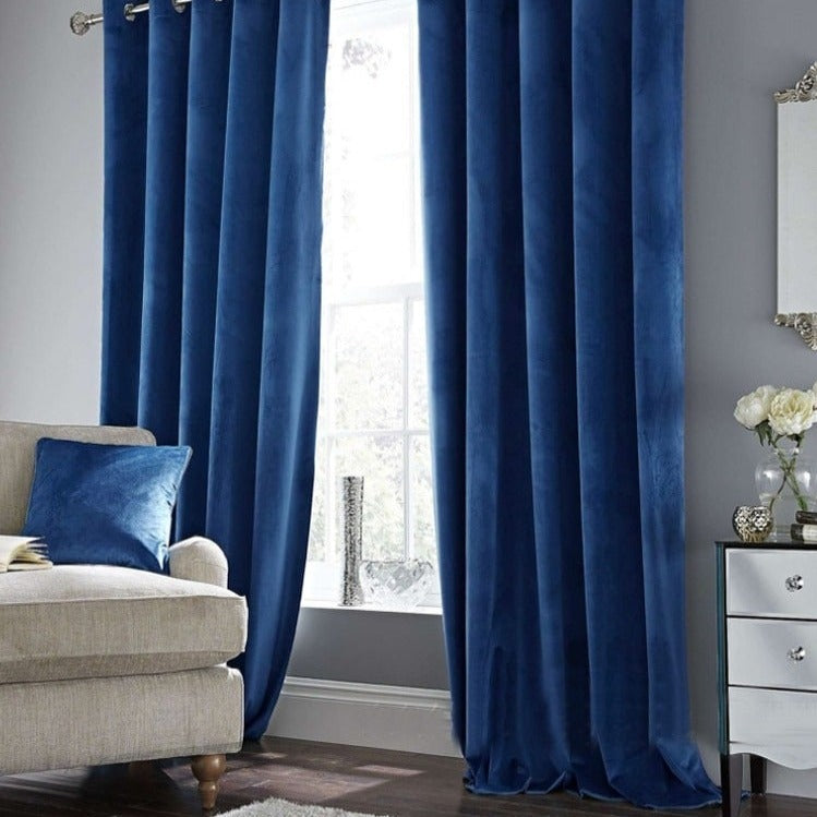 Rideau Occultant Cinto Bleu — Édition Signature