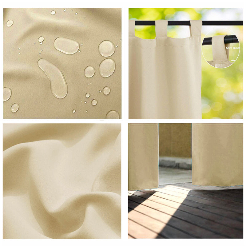 Rideau Extérieur Pample Couture